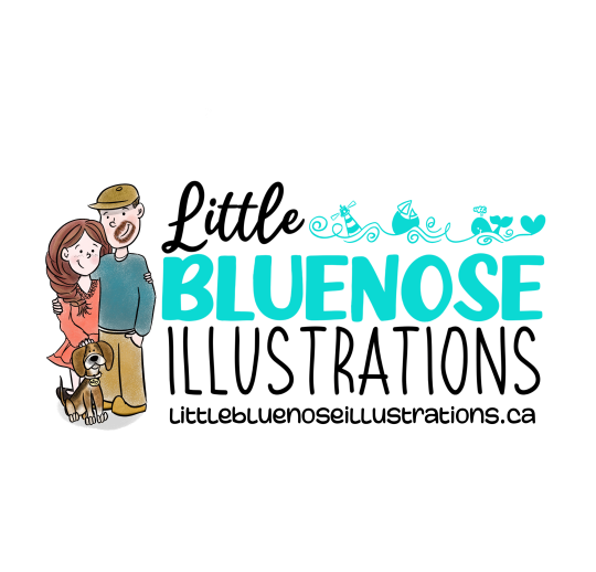 little bluenose illustrations logo