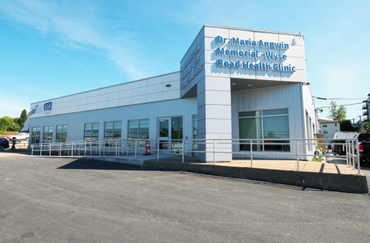 Exterior of the Wyse Road clinic