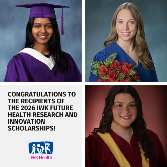 Graduation photos of Srilaya Kolukula, Bethany MacPhee and Keegan Kaye.