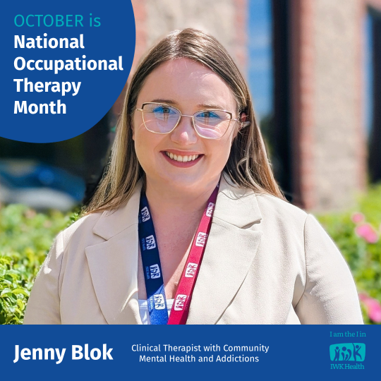 Jenny Blok outside in Newman Gardens