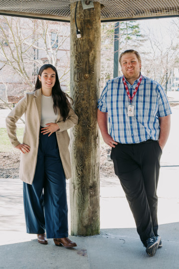 Onika Drabble and Mark Hamlin.