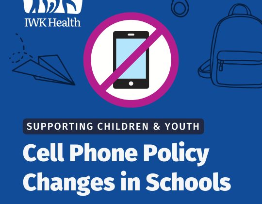 Supporting Children and youth Cell Phone Policy changes in Schools