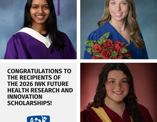 Graduation photos of Srilaya Kolukula, Bethany MacPhee and Keegan Kaye.