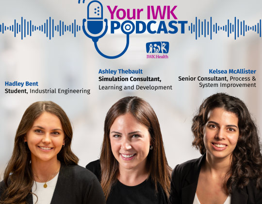 Left to right: Hadley Bent, Ashley Thibault and Kelsea McAllister 
